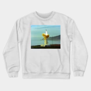 Minuteman nuclear missile launch, 1981 (C028/4096) Crewneck Sweatshirt